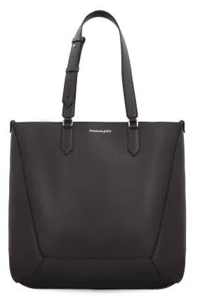 Men's The Edge Medium Tote Bag in Black | 7623421AAPO