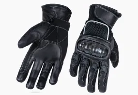 Mig Summer Mesh Leather Motorcycle Gloves