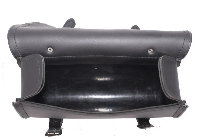 Motorcycle riding PVC 10" waterproof Blk Flame toolbag with quick release