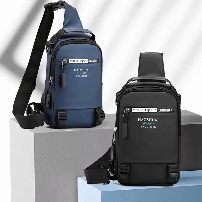 Multifunctional waterproof backpack with one shoulder