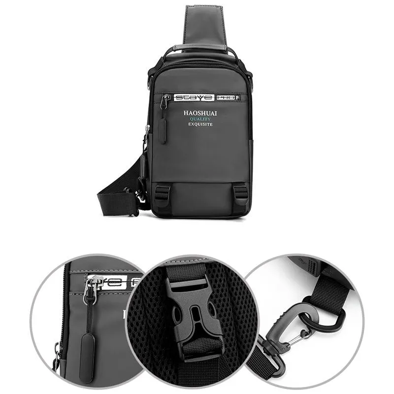 Multifunctional waterproof backpack with one shoulder