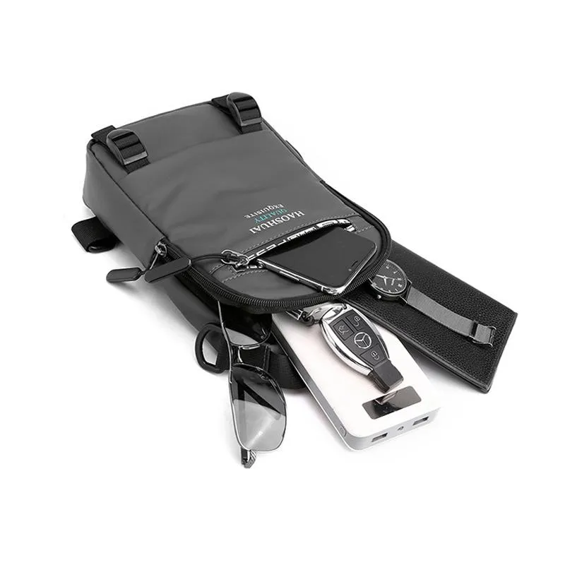 Multifunctional waterproof backpack with one shoulder