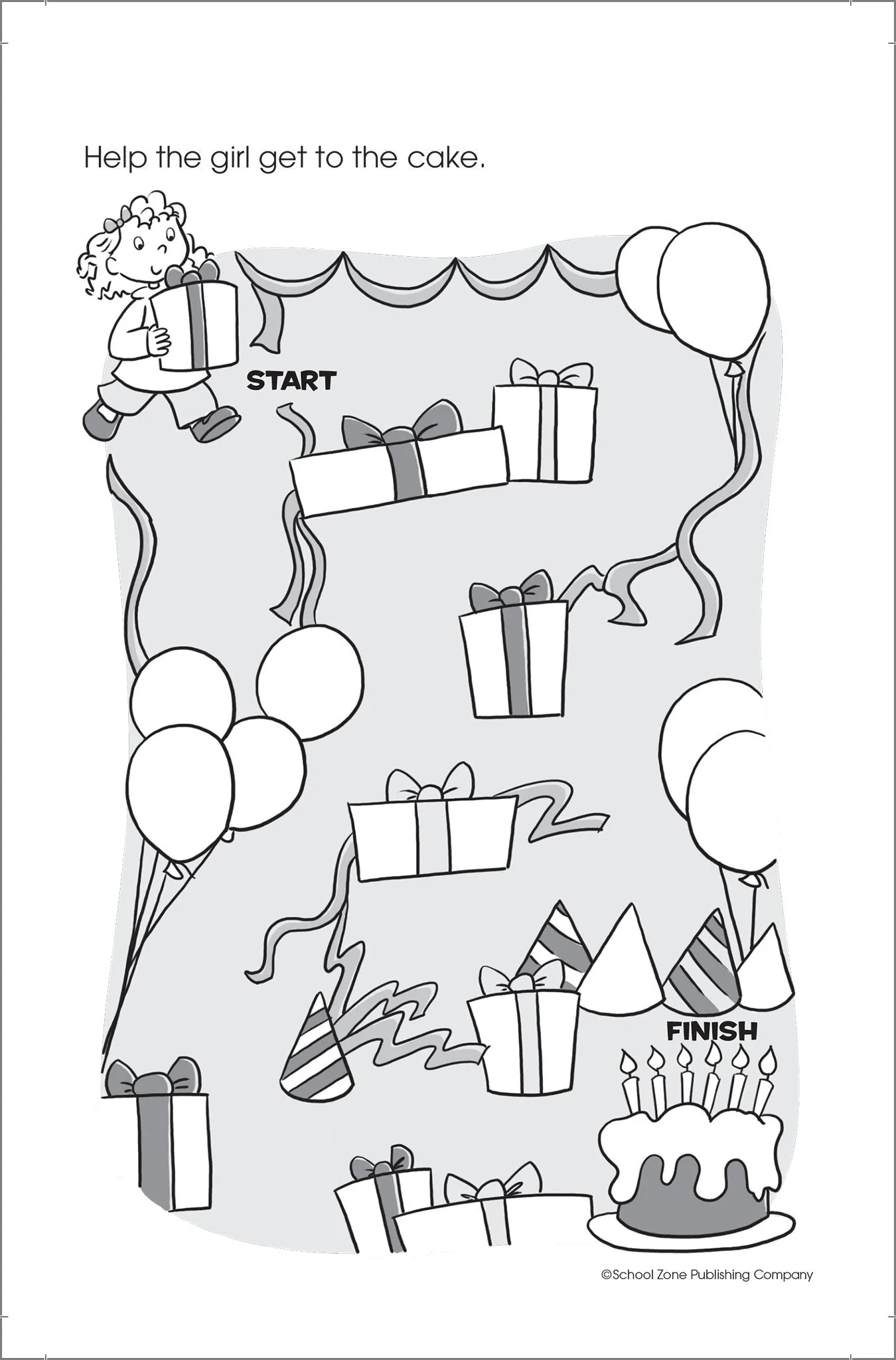 My First Mazes Workbook - Ages 3 to 6, Preschool to Kindergarten, Activity Pad, Maze Puzzles, Coloring