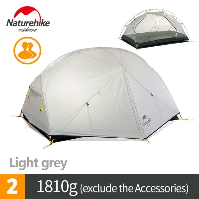 Naturehike Mongar  |  2 Man, 3 season lightweight camping tent