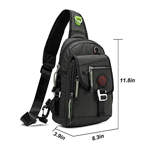 NCGElite™ Men's Tablet Crossbody Sling Chest Bag - iPad Shoulder Day Bag