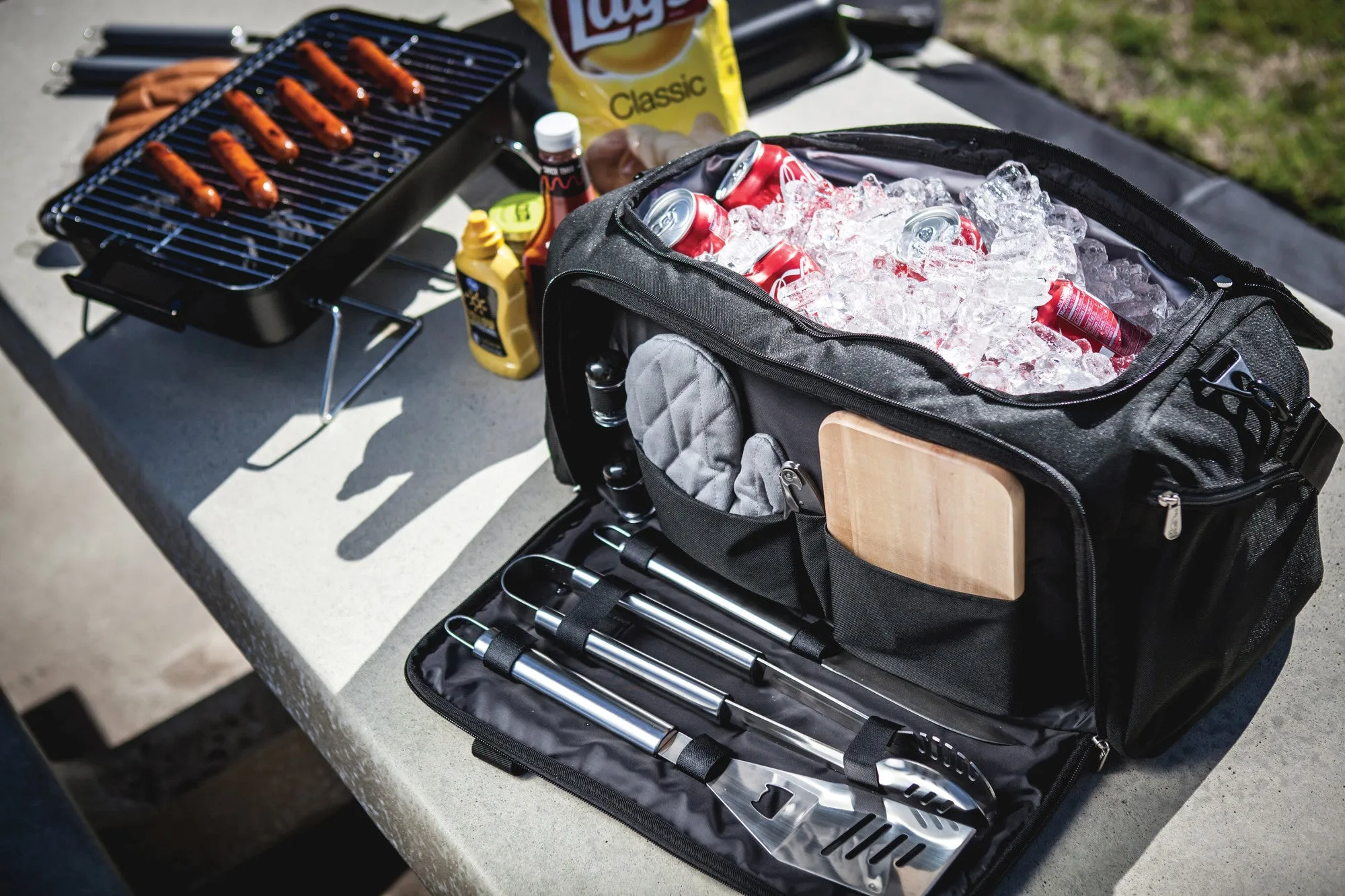 Oakland Athletics - BBQ Kit Grill Set & Cooler