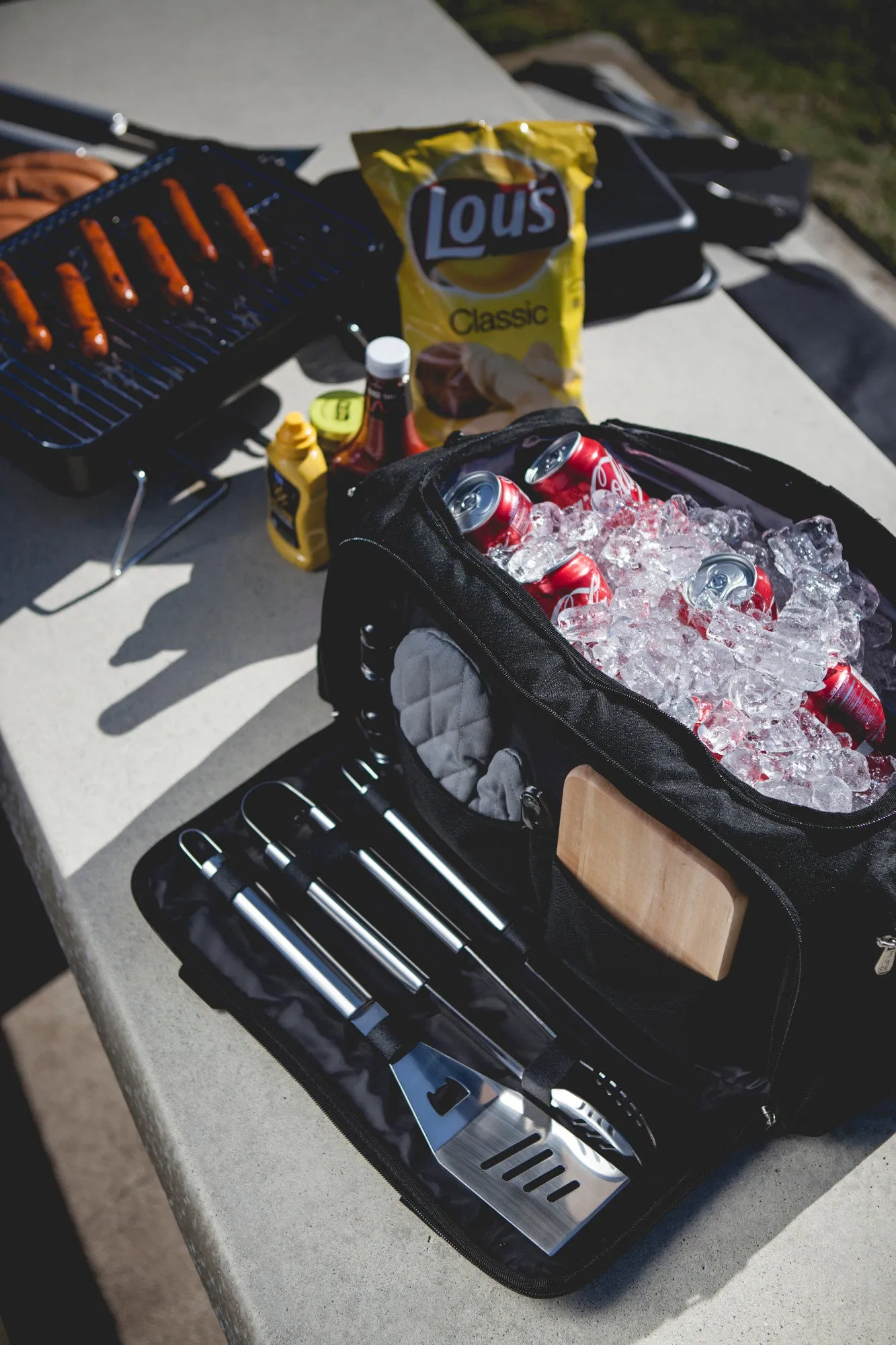 Oakland Athletics - BBQ Kit Grill Set & Cooler