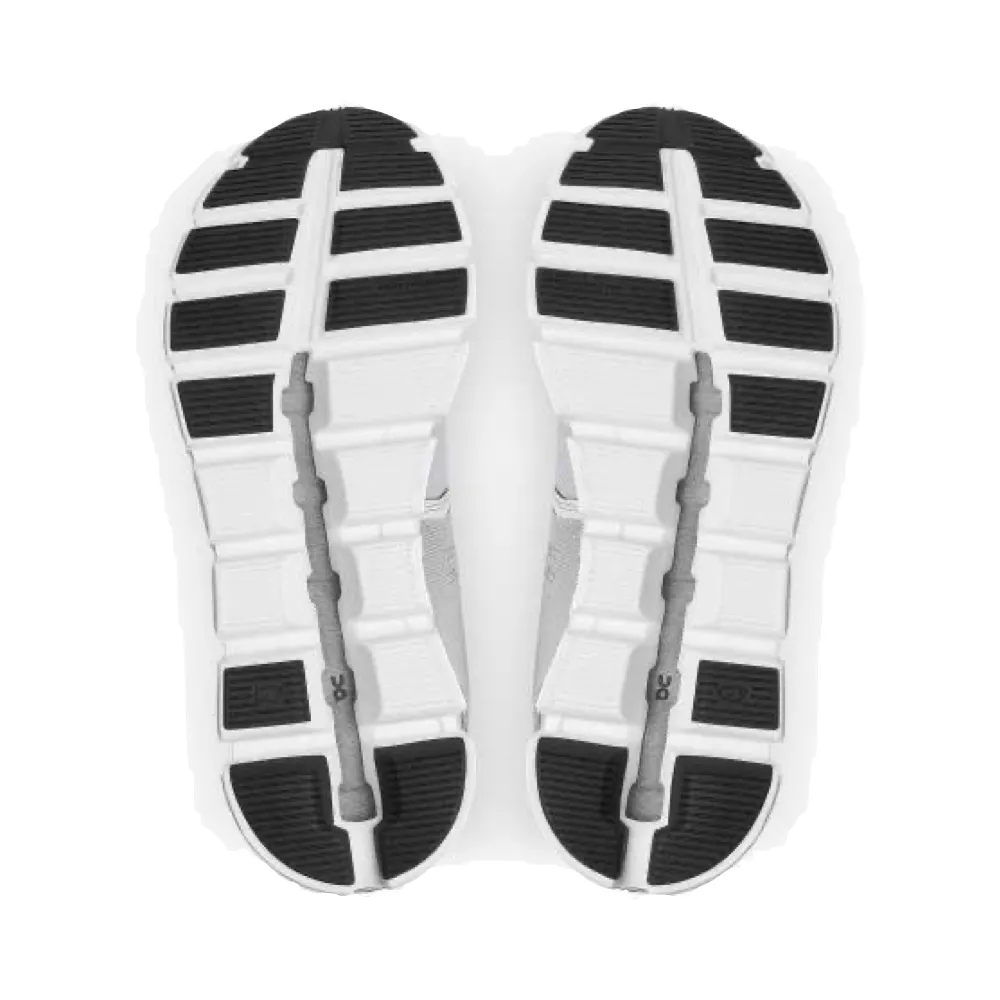 On Women's Cloud 5 Waterproof Sneaker (Glacier/White)