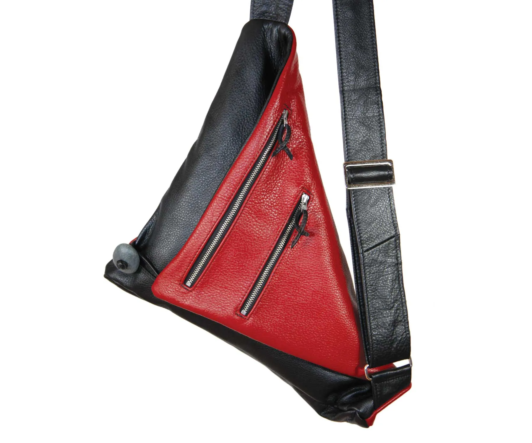 Origami Body Fold - Reversible Crossbody Messenger Bag