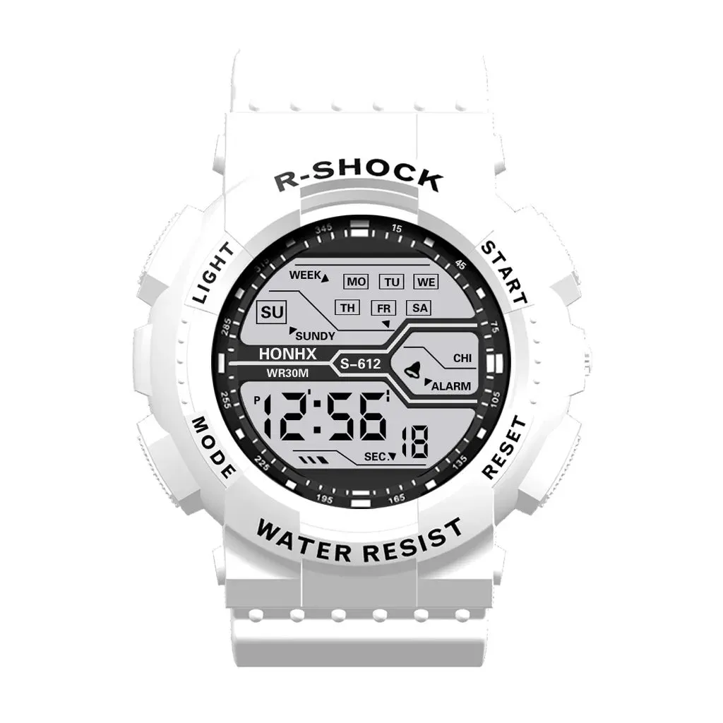 Outdoor Sport Men's Watch – Multifunctional Waterproof Military Digital Watch