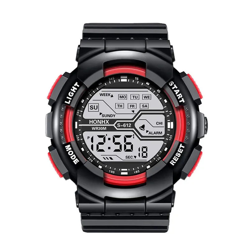 Outdoor Sport Men's Watch – Multifunctional Waterproof Military Digital Watch