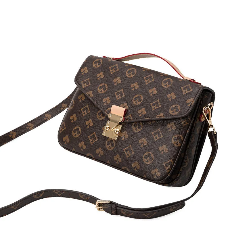 Paziye Check Print Ladies Crossbody Bag