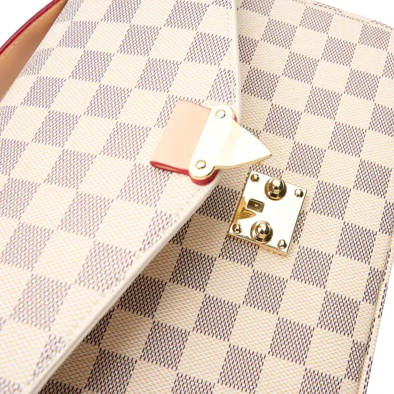 Paziye Check Print Ladies Crossbody Bag