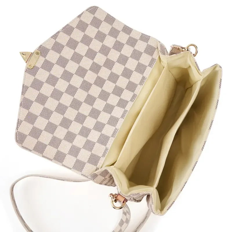 Paziye Check Print Ladies Crossbody Bag