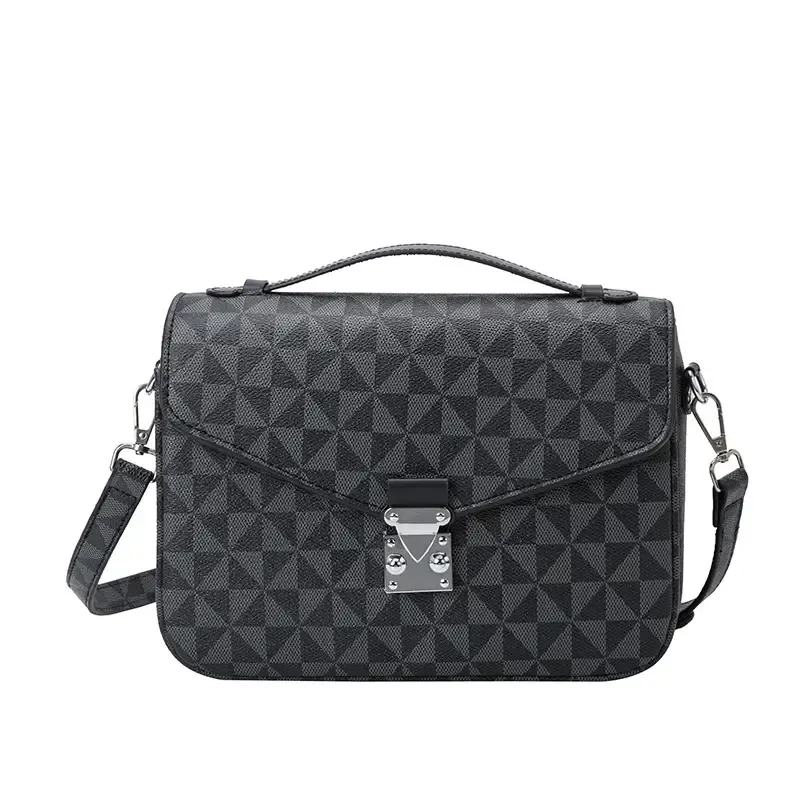 Paziye Check Print Ladies Crossbody Bag