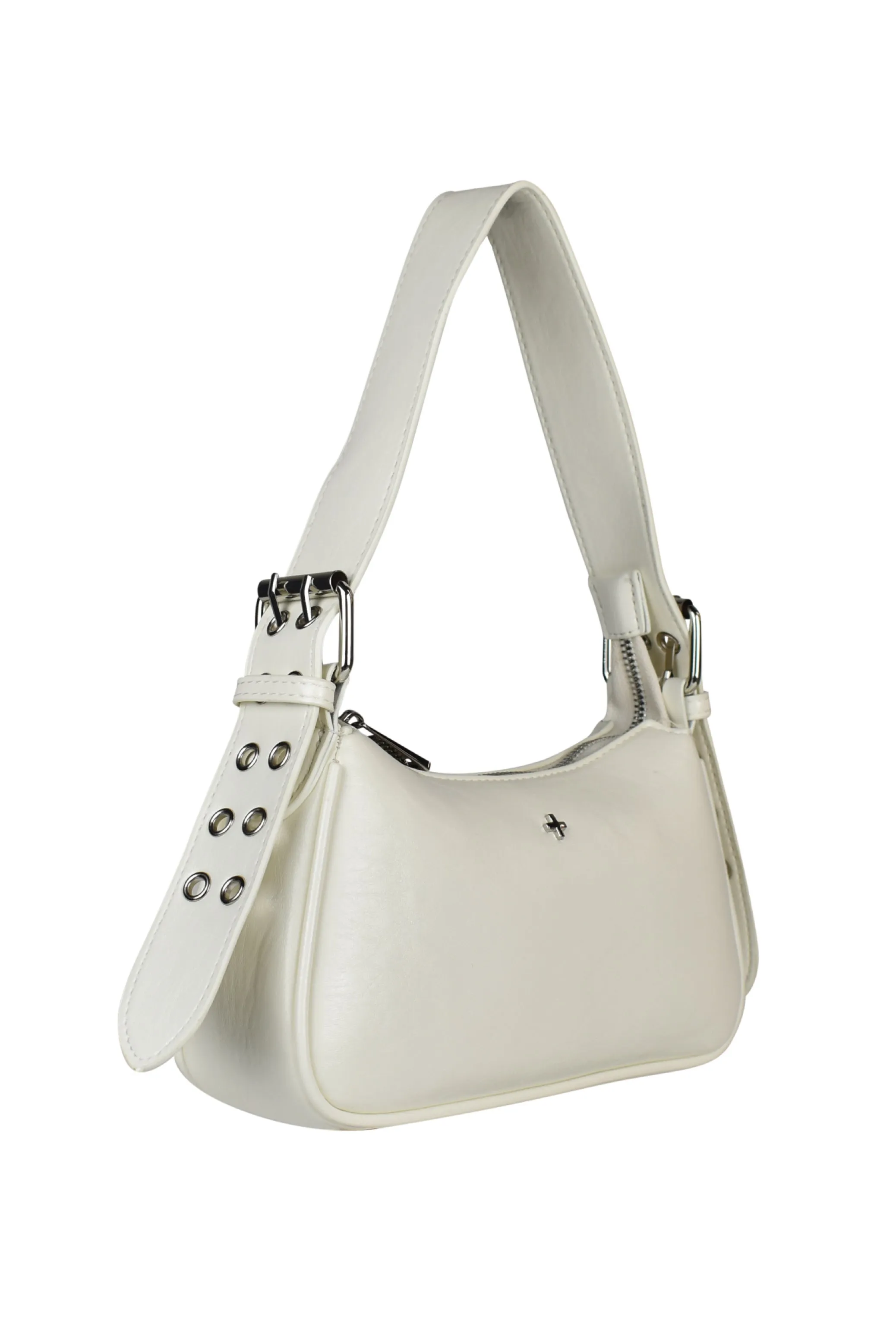 PETA   JAIN Queen Bag - White Crinkle