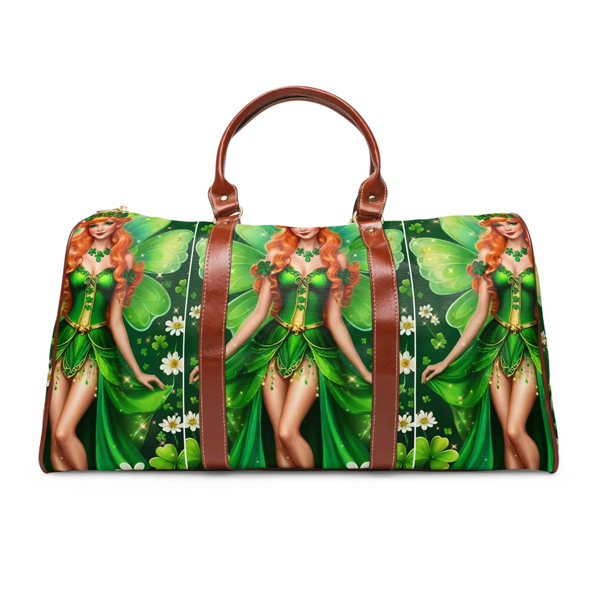 "Luck be a Fairy" Waterproof Travel Bag