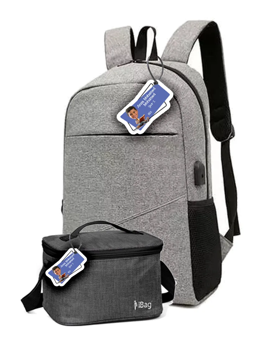 ""Caricature personalized (boys) labels packs