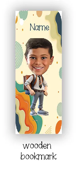 ""Caricature personalized (boys) labels packs
