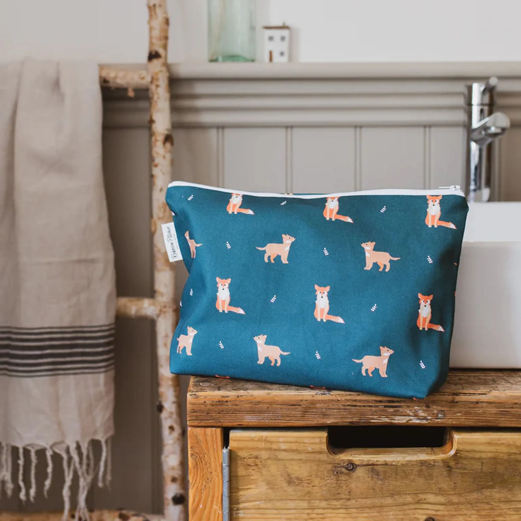 Rebecca Pitcher Wash Bag Fox