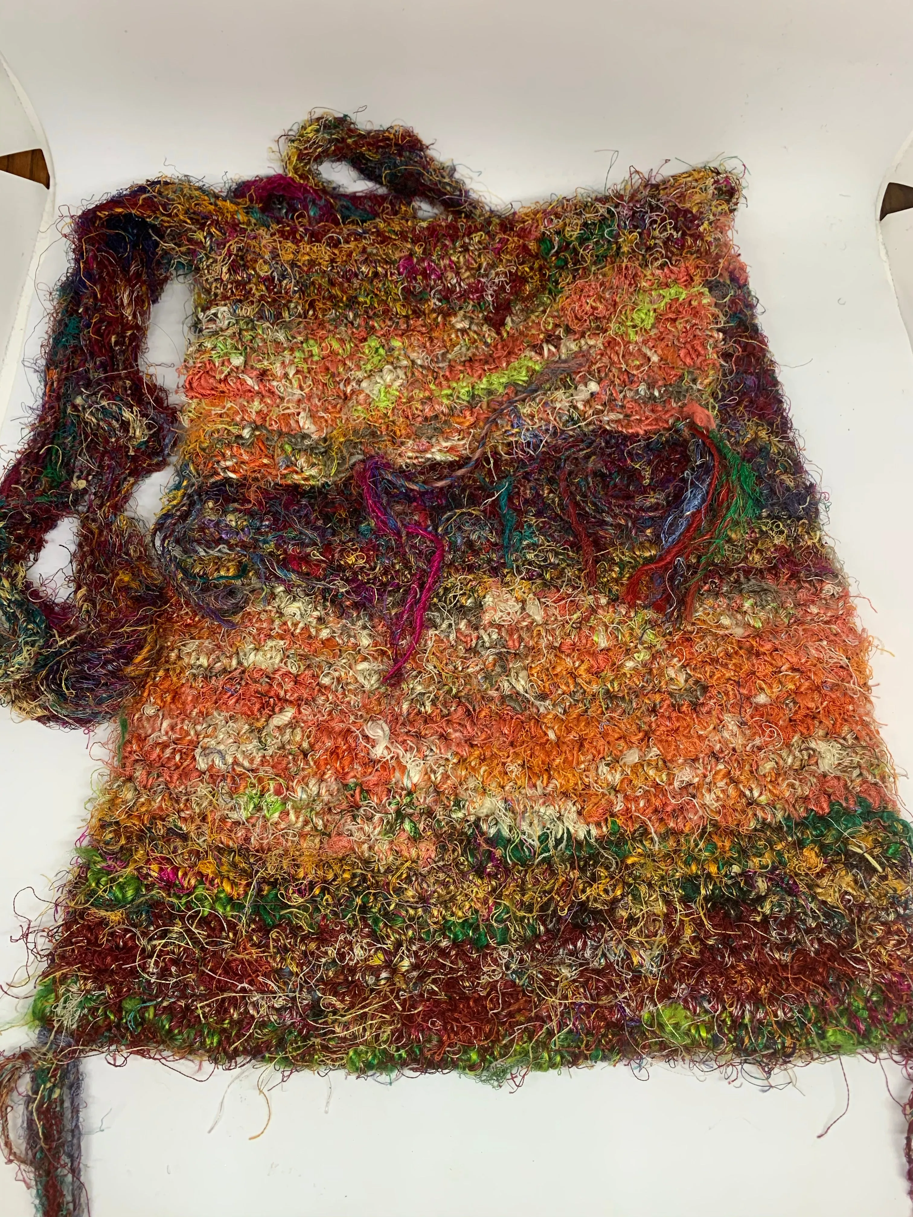 Recycled Silk Purses - Crossbody