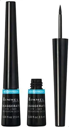 Rimmel London Exaggerate Waterproof Eyeliner 003 Black