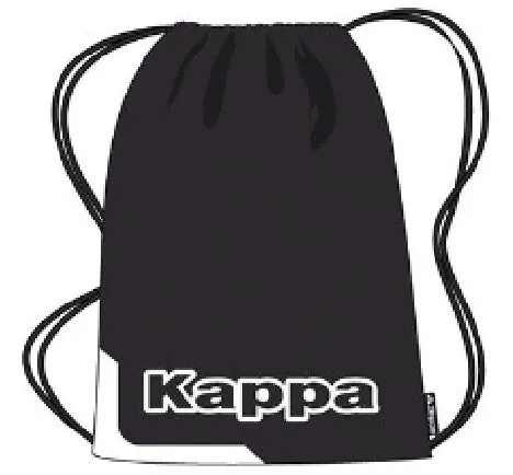 Rosebud Heart - Draw String Gym Bag - Black