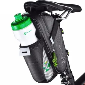 Saddle Bag With Water Bottle Pocket