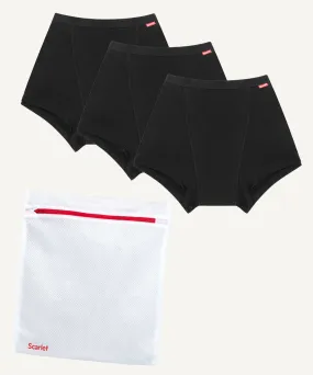Scarlet Period Boyshort | 3-Pack   Laundry Bag