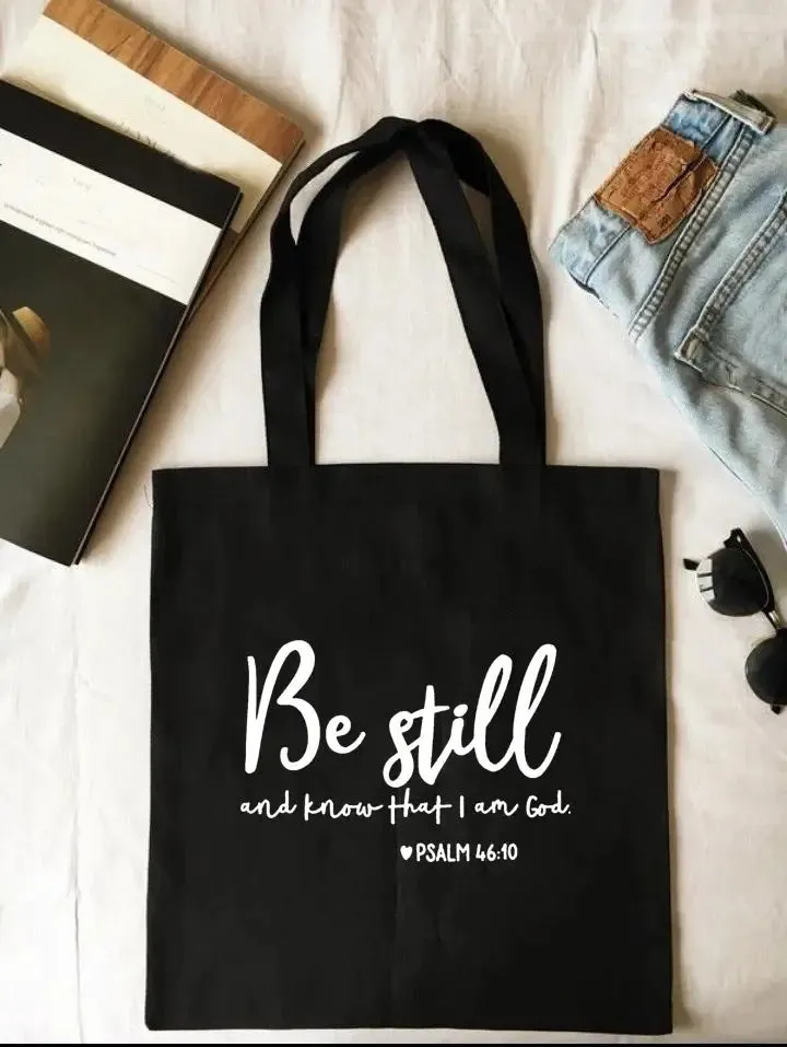 Shopping Bags Way Maker Miracle Worker My God Christian Canvas Tote Bag Faith Hope Love Jesus Print Reusable Shoulder Book Bag