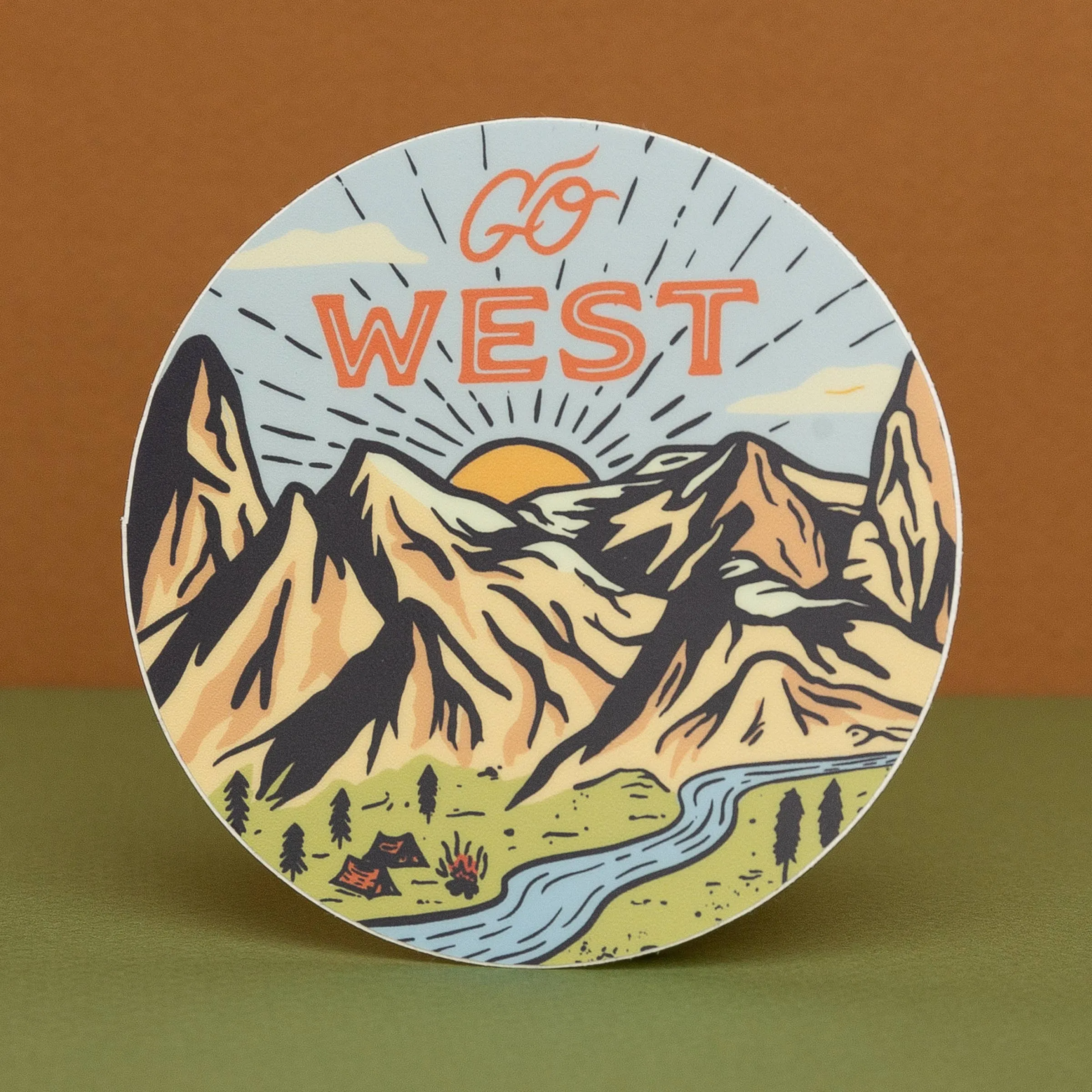 Sticker | Go West