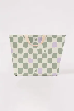 SUNNYLIFE Carryall Bag Checkerboard