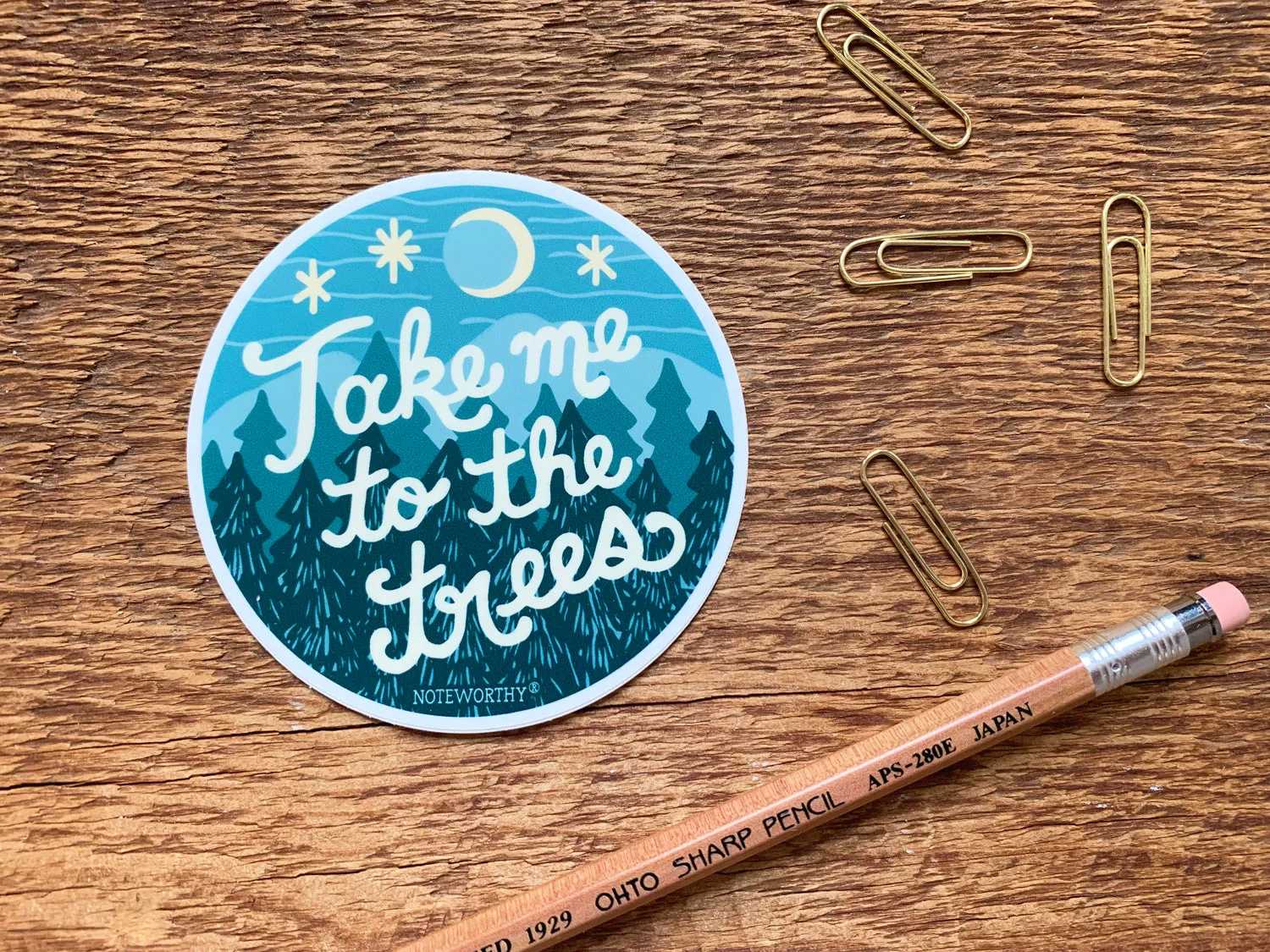 Take me to the Trees Sticker
