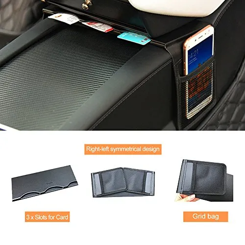 Tesla Car Center Console Card Holder Storage Multifunctional Card Set Smart Phone Holder Mobile Phone Mount for Tesla Model S Model X