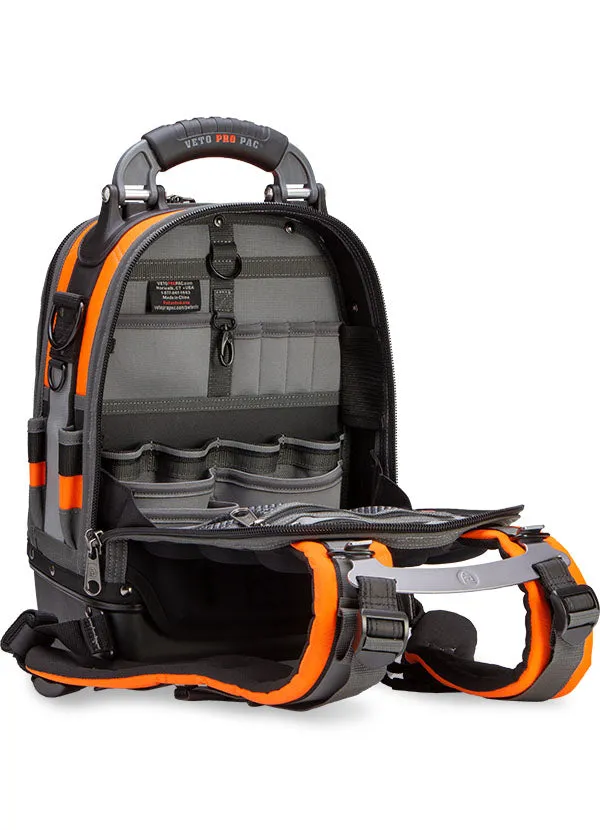Veto Pro Pac Tech Pac MC Hi-Viz Orange Tool Bag