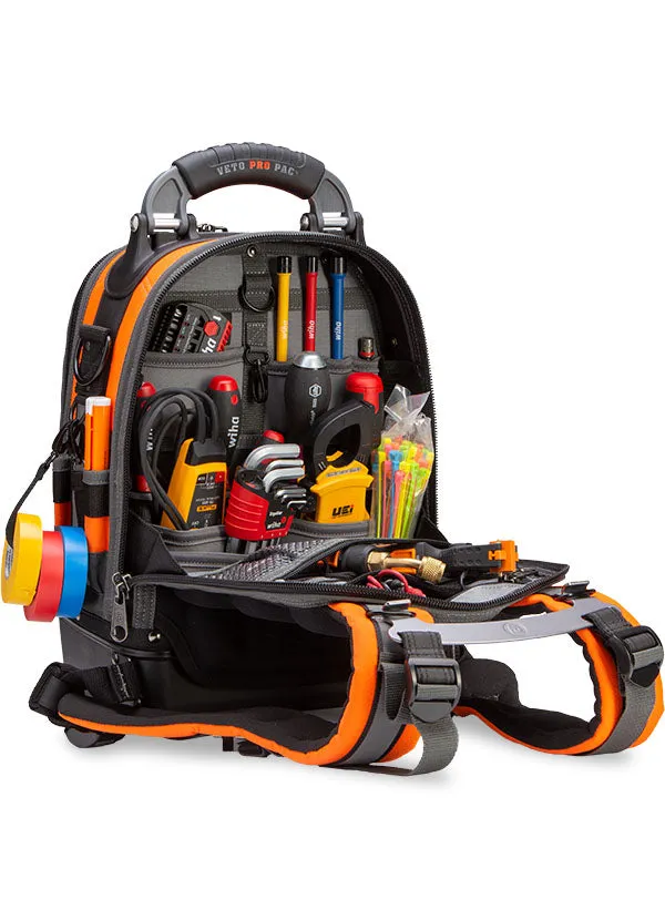 Veto Pro Pac Tech Pac MC Hi-Viz Orange Tool Bag