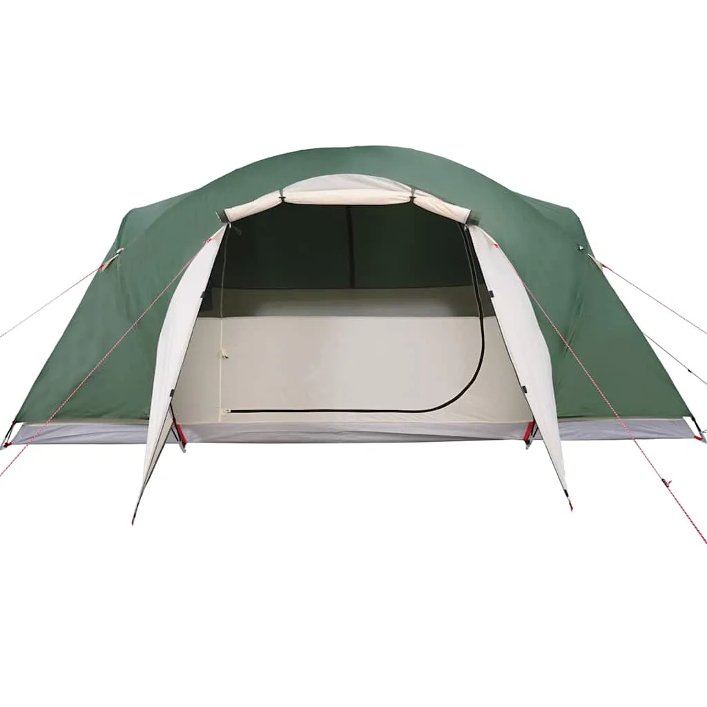 vidaXL Family Tent Crossvent 8-Person Green Waterproof