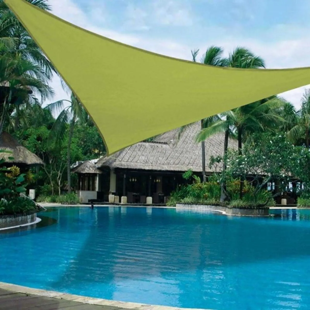 Waterproof Patio Shade Top Cover 9 ft x 9ft