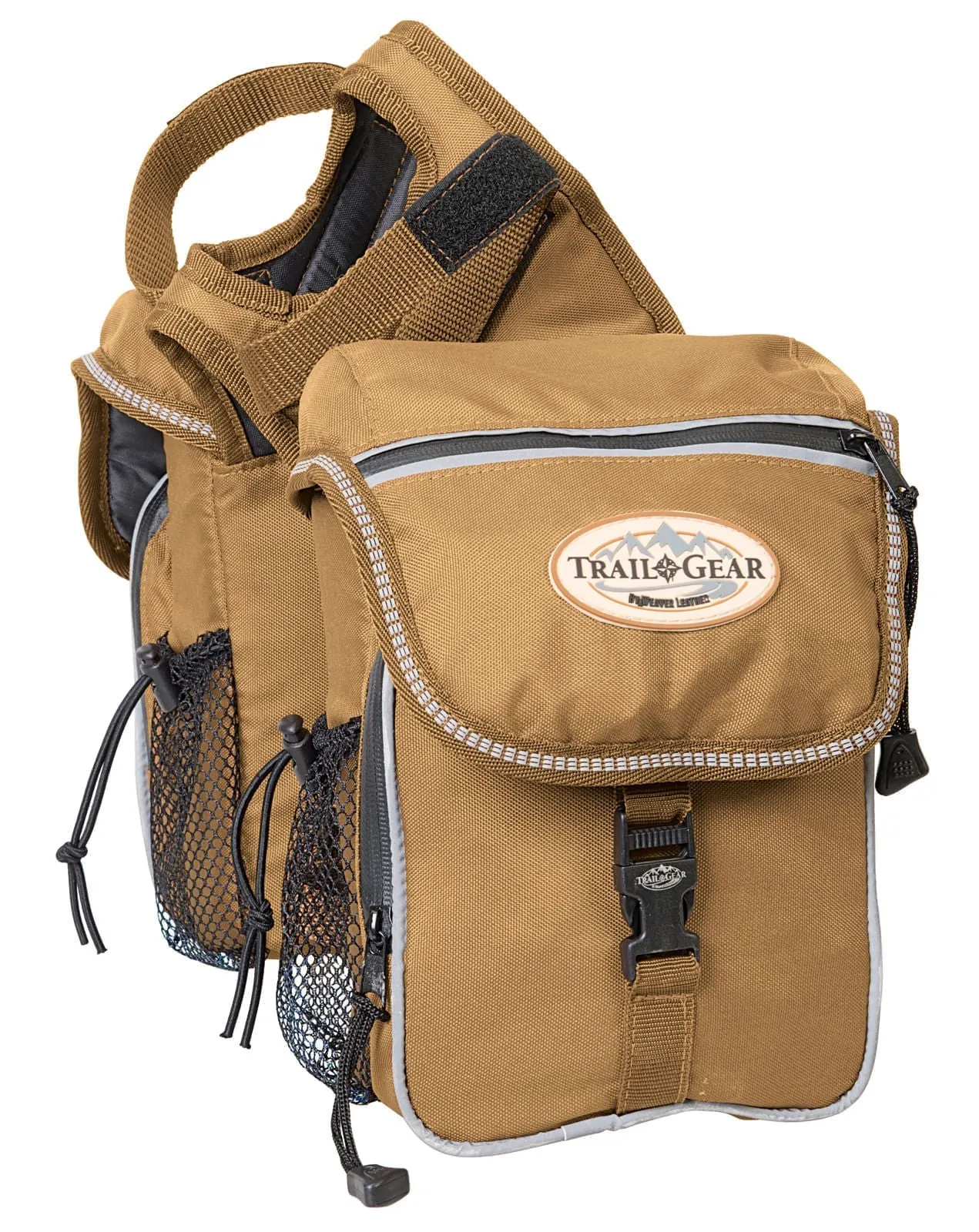 Weaver Leather Trail Gear Pommel Saddle Bag, 600D