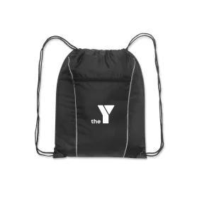 Y Drawstring Bag - Black